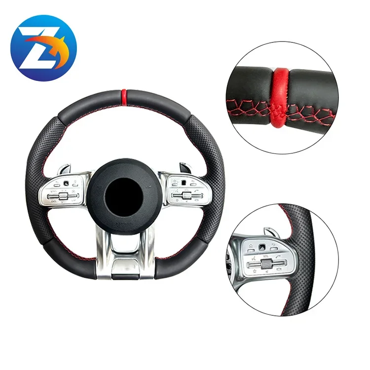 Customized steering wheel G500 G400 G63 AMG GT GLA GLC CLS CLA steering wheel Plug and Play For Mercedes Benz