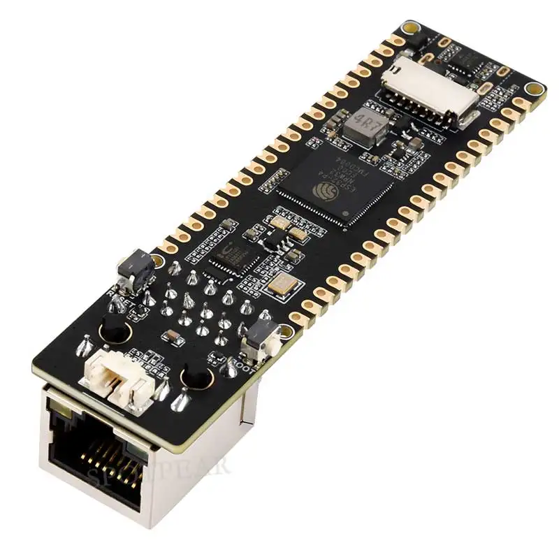 Picture 6: ESP32 P4 ETH Development Board RJ45 100M Ethernet port DSI/MIPI LCD Display Touchscreen/CSI Camera/Audio Speaker AI Deepseek
