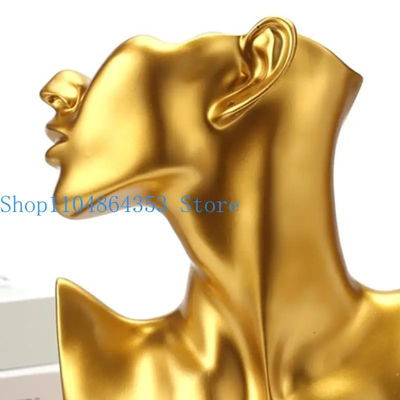 

652F Подставка для демонстрации сережек из смолы, манекен, ожерелье, ювелирный дисплей для подвесной стойки для сережек, изделий