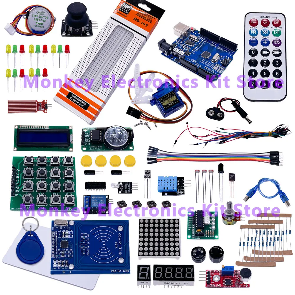 RFID upgrade entry learning Internet of things kit for R3 development board Stepper motor learning and Learning programming  kit