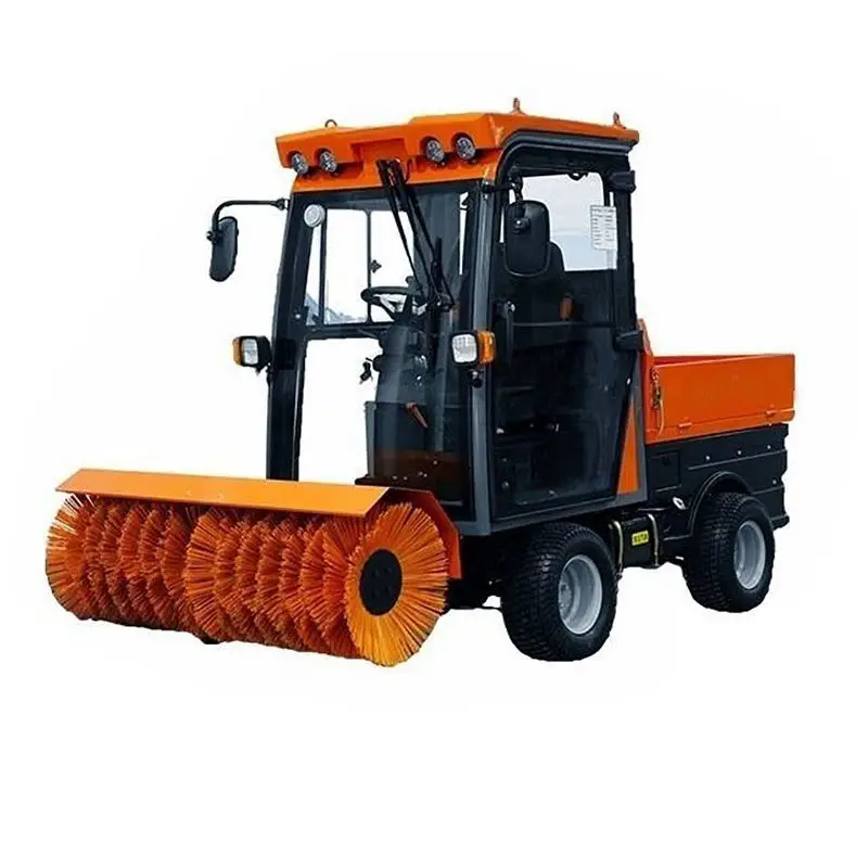 

Snow Sweeper Multipurpose Full-automatic Snow Cleaning Machine Skid Steer Loader Mounted Snow Blower