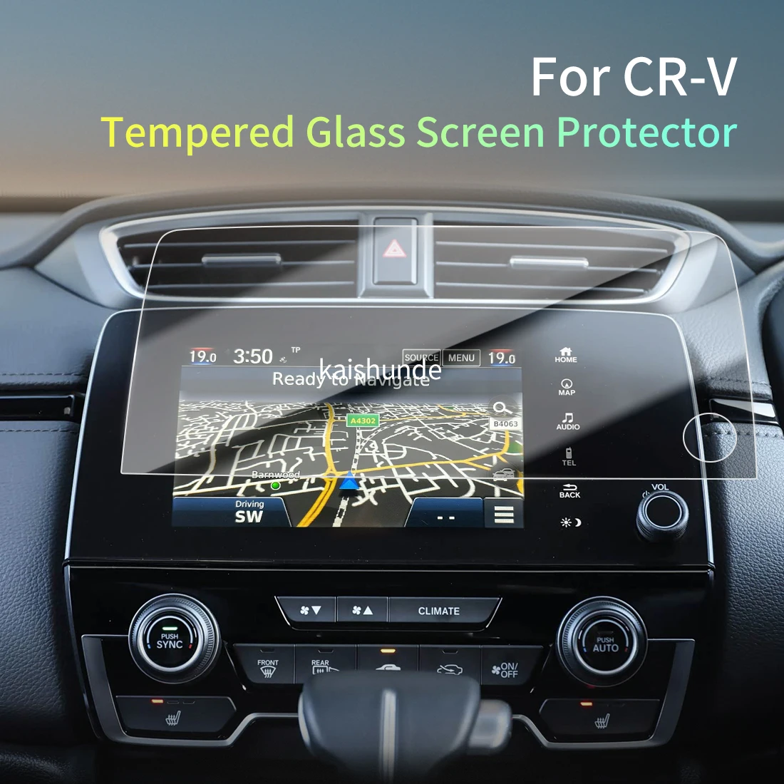 Car Stickers Meters Protector For 26 HONDA CR-V RHD Tempered Glass Protective Film Display Navigation Vehicle