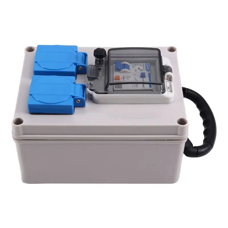 AA94-Outdoor Portable Inspection Box Socket Box Portable Wall Power Distributor Socket Box Waterproof Box Mobile Power Box