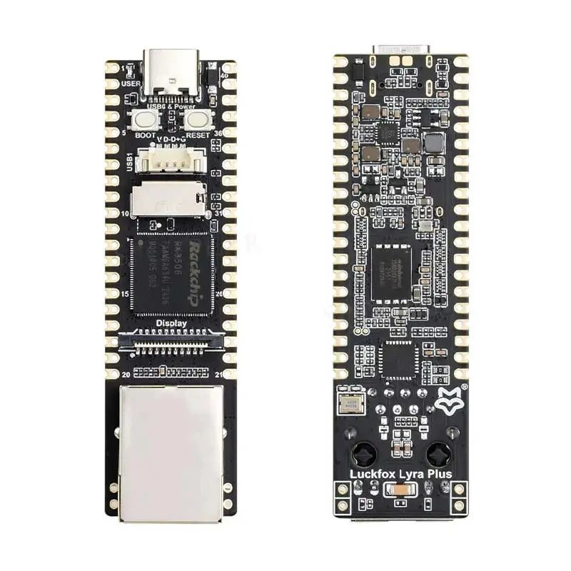 Luckfox Lyra Plus Flash-Boot RJ45 ETH Versione RK3506G2 Scheda Linux Rockchip RK3506 Per Display MIPI/DSI Cortex-A7