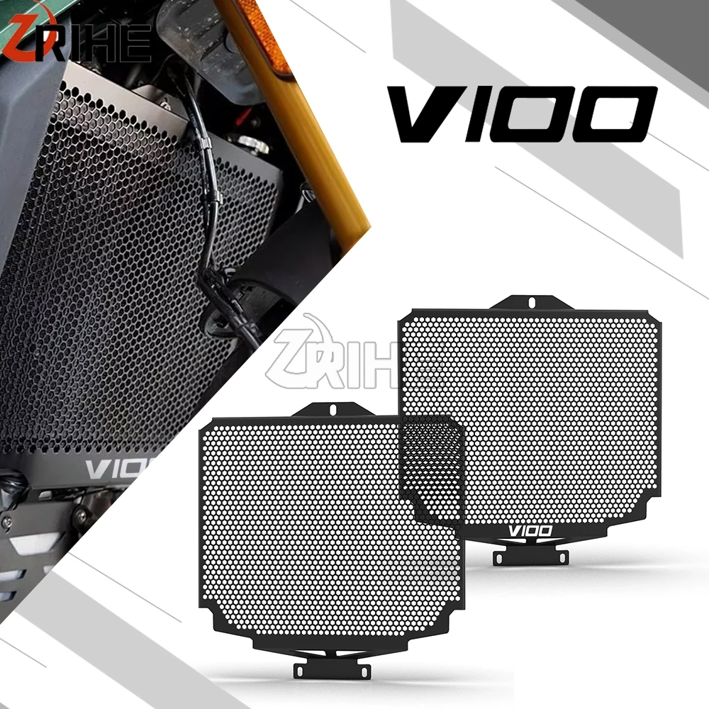 

Motorcycle For MOTO-GUZZI V 100 Mandello S V100 Mandello/S 2022 2023 2024 2025 Radiator Grille Cover Guard Protection Protetor