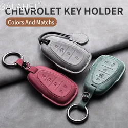 New Car Key Cover Case Shell For Chevrolet Onix Equino Orlando Cruze Spark Sonic Camaro Volt Bolt Trax Malibu Blazer Traverse