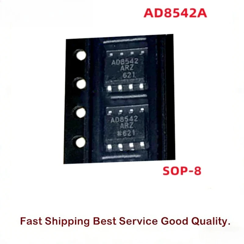 5PCS/LOT Original AD8542ARZ AD8542AR SOP AD8542 AD8542A AD8131A  AD8307 AD8307A AD8611 AD8611A AD8676 AD8676A AD8307AR SOP-8 IC
