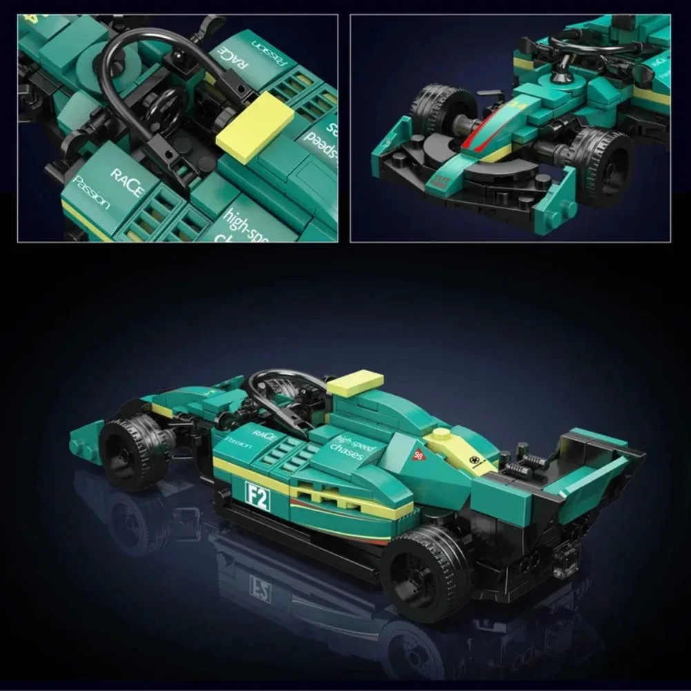 몰드 킹 308PCS 10157 스피드 토이즈 스포츠카 브릭 조립 블록 성인용 장난감 어린이 선물