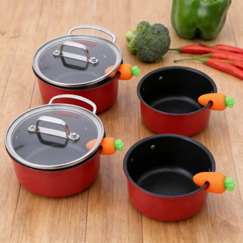 Cute Creative Silicone Pot Lid Holder Anti-Overflow Anti-Spill Stopper Heat Resistant Pot Cover Lifter Bracket Kitchen  Gadget