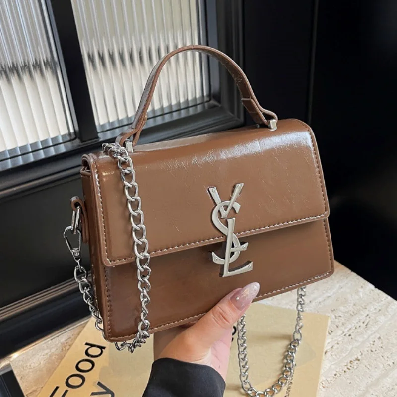 

2025 Korean Style Mini Square Bag - Elegant Crossbody & Shoulder Purse for Women, Compact & Versatile, Perfect for Date & Office
