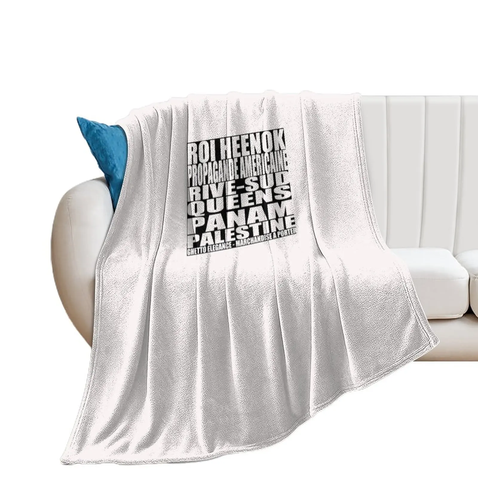 King Heenok - US Propaganda 2 Classic T-Shirt Throw Blanket Sofa Decorative Sofa blankets and throws Blankets