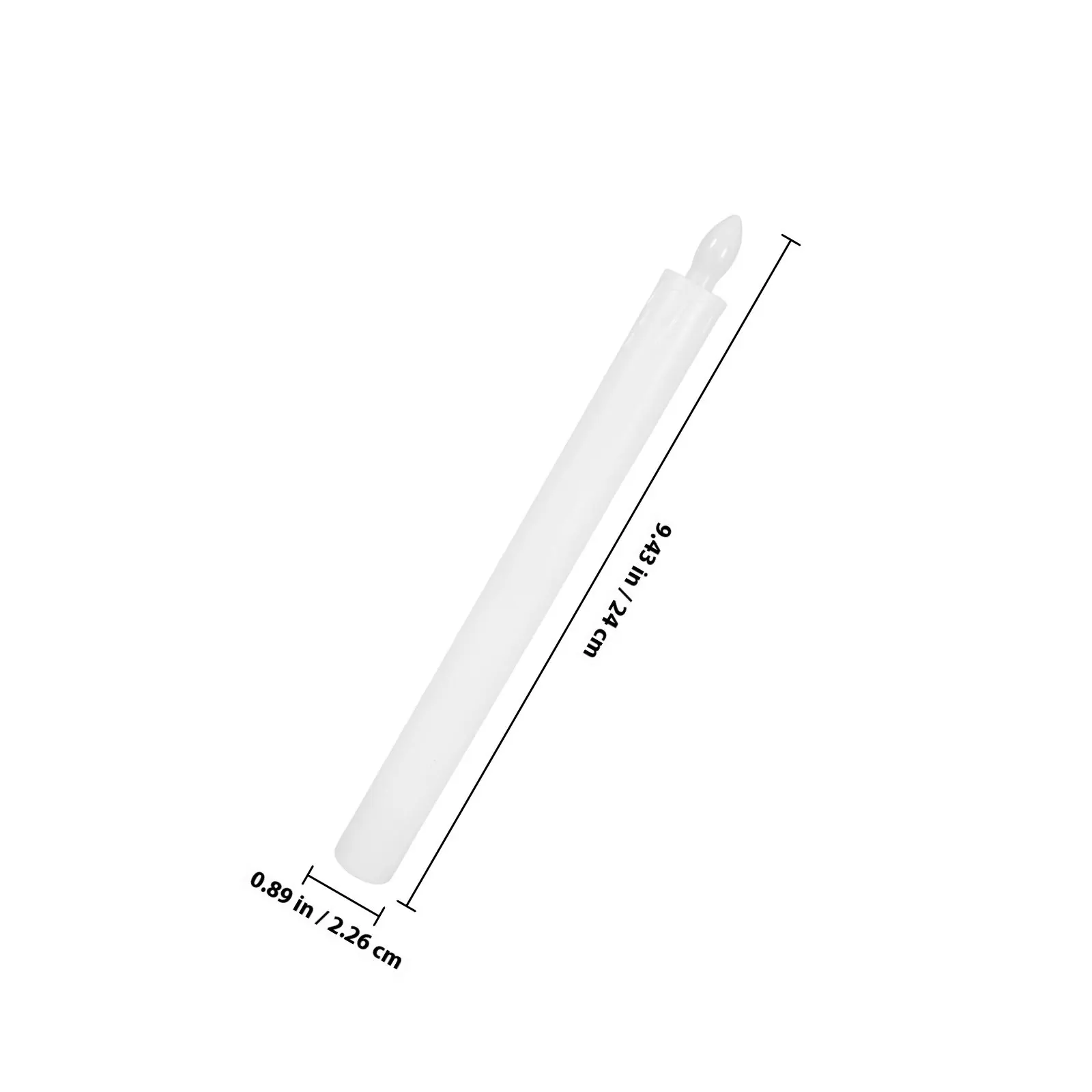 6Pcs Flameless Smokeless LED Flickering Light for Home Wedding Christmas Decoration Battery Not Included