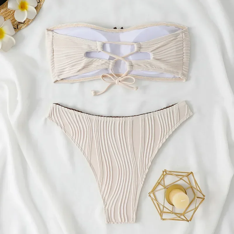 Bikini sexy Costumi da bagno tinta unita Costumi da bagno da donna Push Up Costumi da bagno da spiaggia femminili Costume da bagno Bikini brasiliano Set Bagnante da piscina