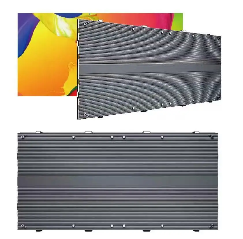 شاشة LED داخلية خفيفة الوزن، خدمة أمامية من الألومنيوم المصبوب، تركيب سريع P1.9 P2.604 P3.91 للإيجار #2