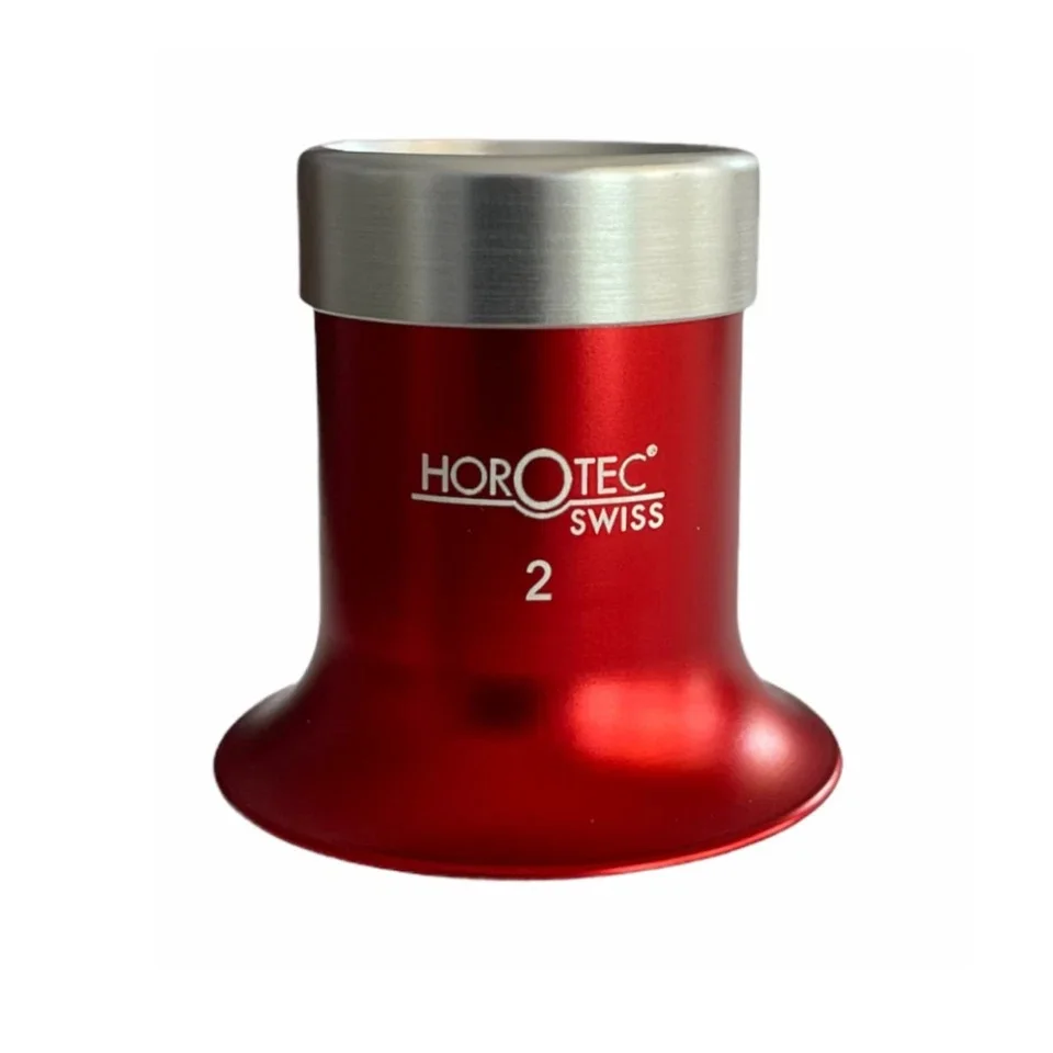 

Лупа для очков Horotec MSA00.031, алюминиевая, красная, с винтовым кольцом