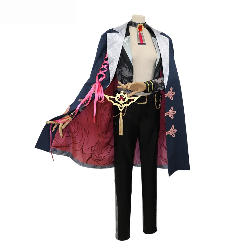 Game Nu: Carnival Aster Game Suit Cool Handsome Uniform Gorgeous Cosplay Costume Halloween Party Role Play Outfit