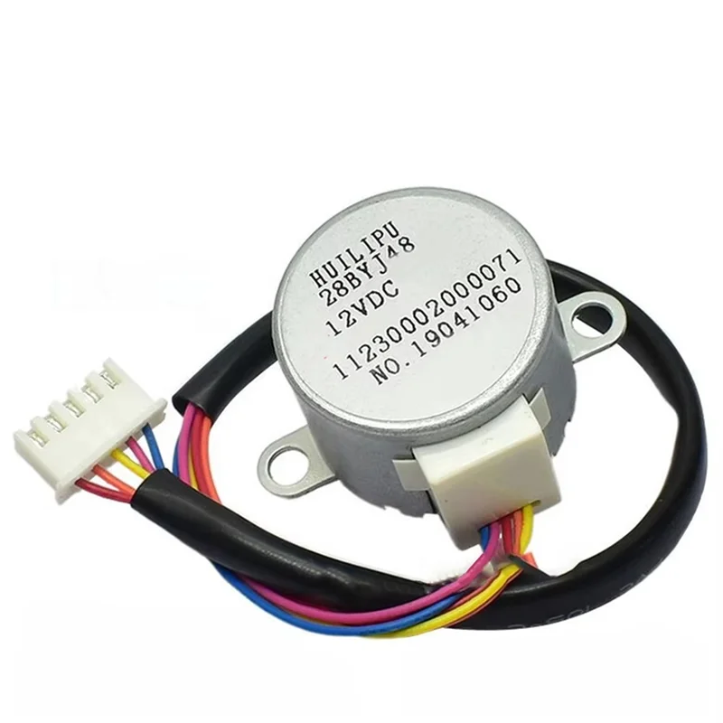 آلة تعليق كبيرة 28BYJ48 DC12V محرك متدرج-عالي الدقة، شفرة متأرجحة لمحرك توجيه الهواء لمكيفات الهواء