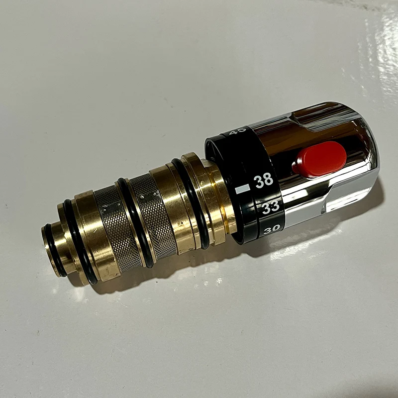 Thermostatic Faucet Cartridge for Shower Tap Hot Water Connection on Right Side