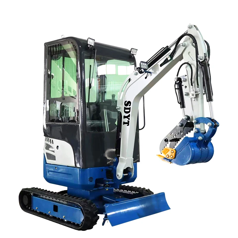 Escavatore cinese economico Ce Epa Euro 5 Piccolo escavatore Nuovo Micro Bagger Kubota Motore Epa Mini escavatore 2 tonnellate Fabbrica personalizzata