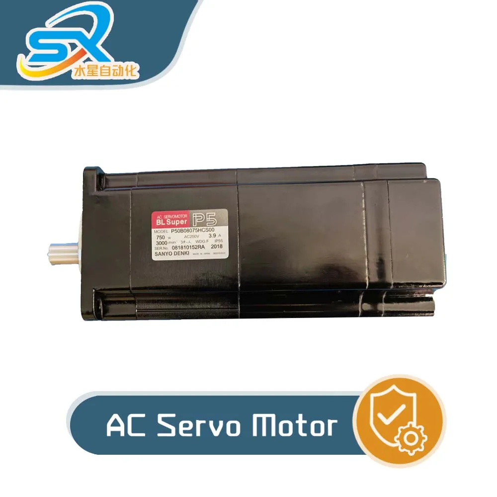 P50B08075HCS00 AC Servo Motor 750w Running in good condtion provide factory inspection video Please consult before ordering