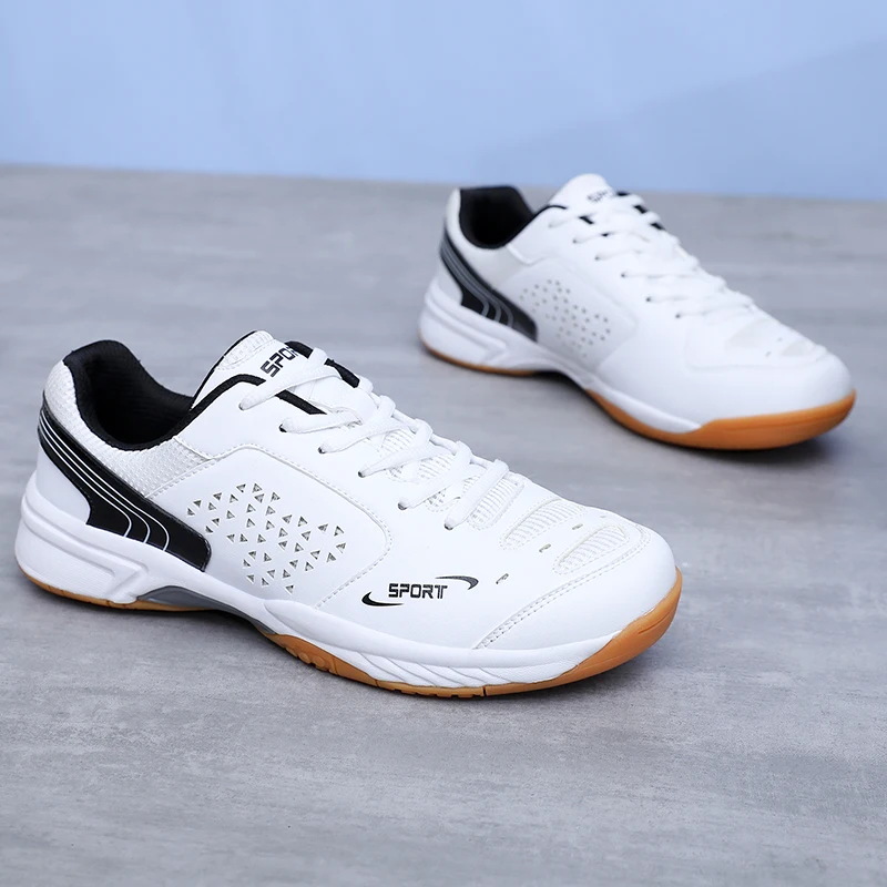 Chaussures de badminton unisexes, chaussures de tennis, chaussures de sport, chaussures de court, hommes et femmes, qualité supérieure, nouveau, 2024