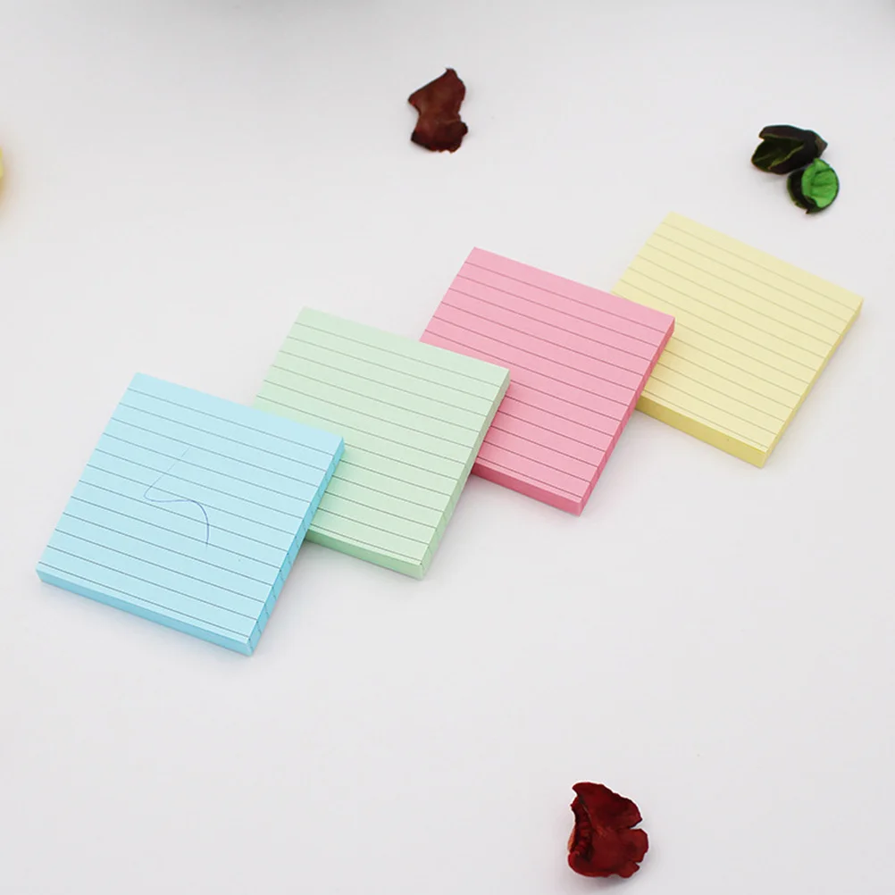 10 قطعة ملاحظات لاصقة مميزة ورقة ناعمة لوحات مذكرة لاصقة قوية مكتب المنزل استخدام مذكرة رسالة ذاتية اللصق #6