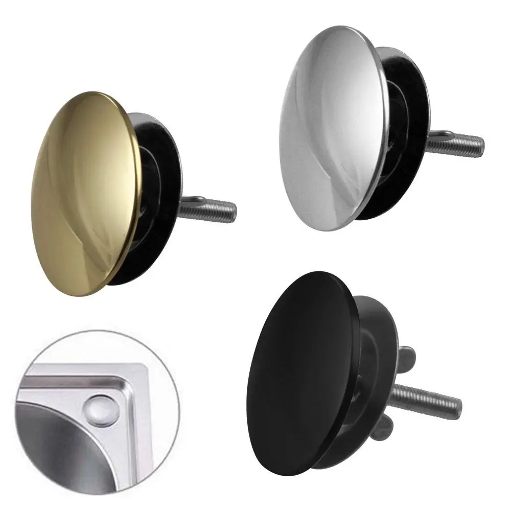 

Durable Matte black Stainless Steel Faucet Hole Cover Sink Hole Cap Sink Stopper Plugs