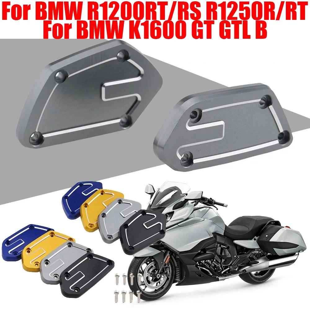 

For BMW K1600GT K1600GTL K1600 B GT R1200RT R1200RS R1250R R1250RT Accessories Front Brake Clutch Fluid Reservoir Cap Tank Cover