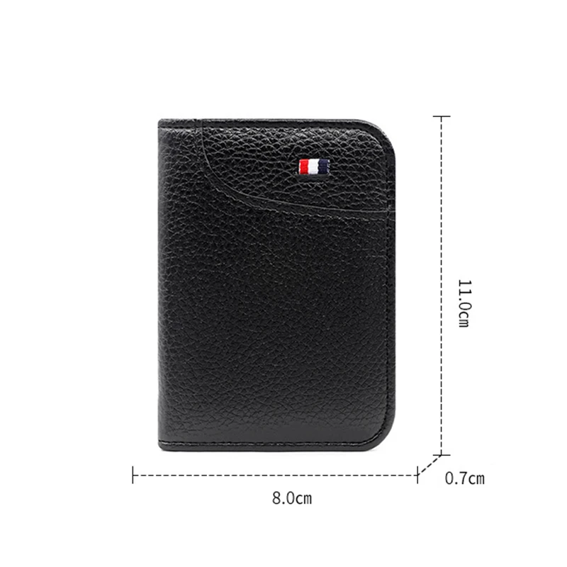 Portable Super Slim Soft Wallet PU Leather Mini Credit Card Wallet Purse Card Holders Men Wallet Thin Small Short Wallets