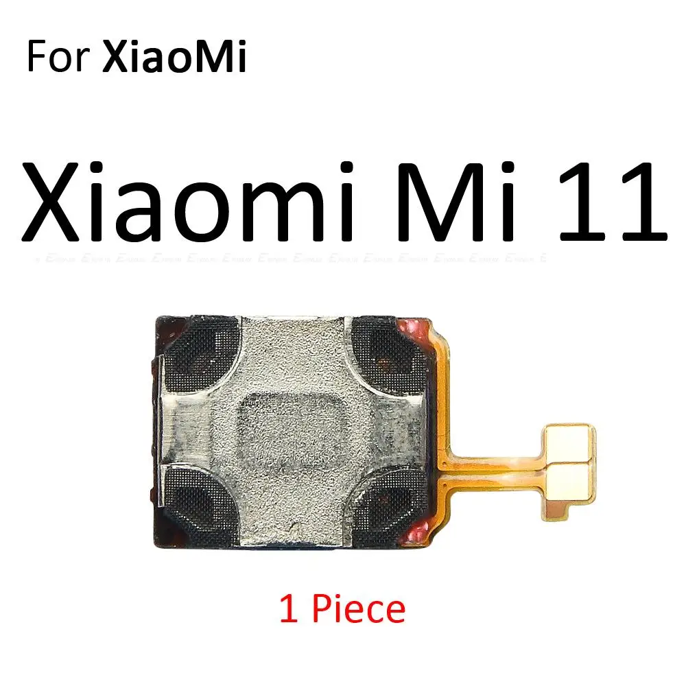Fone de ouvido embutido para xiaomi mi 11, ultra 11i, 11t, 10t, nota 10 pro, lite, alto-falante, peças de reparo