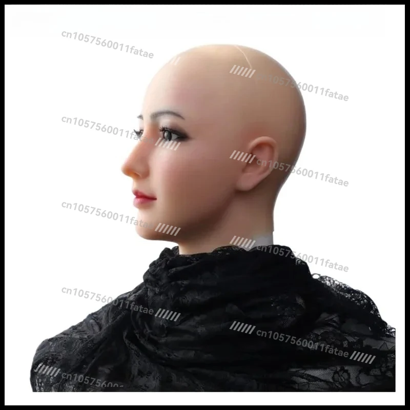 

Silicone Dummy Headgear Simulation Mask Men To Women
