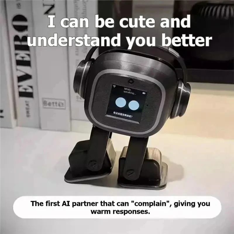 Hot Cool EMO AI Robot, Emotional Sensing Touch Interactive Electronic Companion Pet with Emotional Feedback Gifts for Adults and