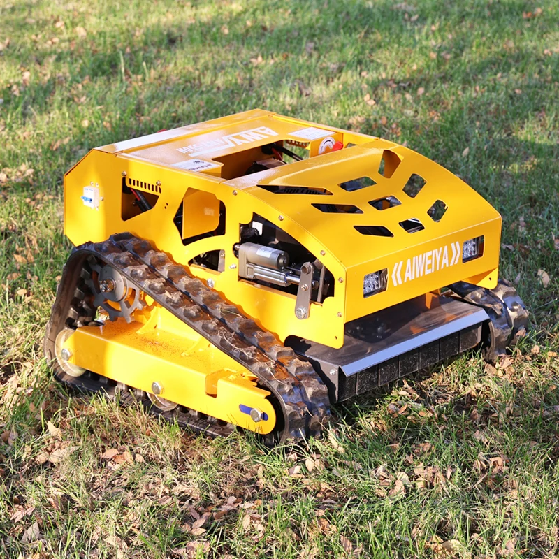 Customized All-Terrain Self-Propelled Remote-Controlled Zero-Turn Lawn Mower Robot with Discounted Price