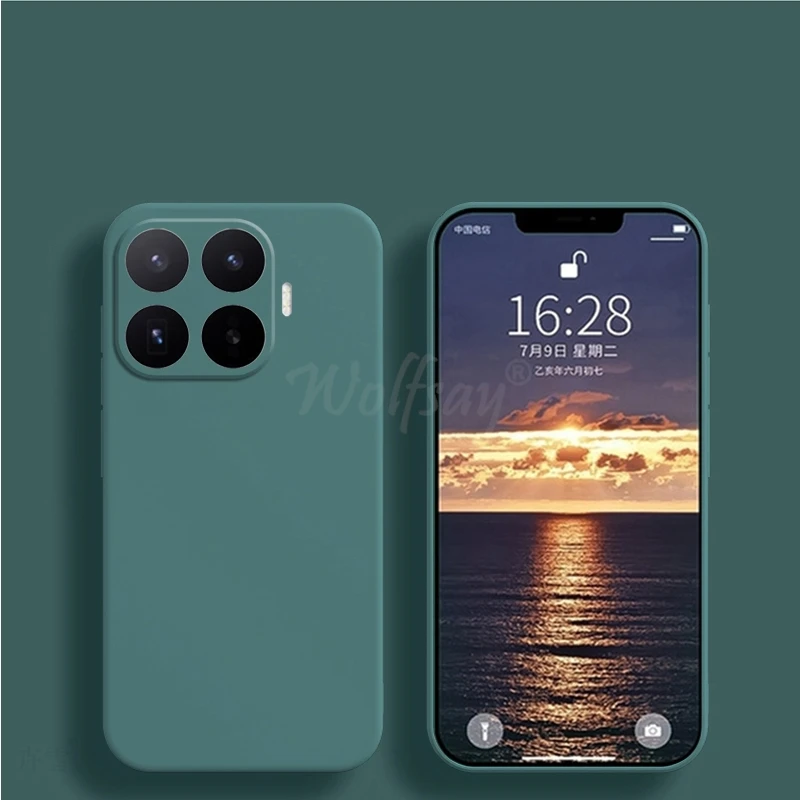 Für Xiaomi 17T Pro Hülle Flüssiges Silikon Einfache Gummiabdeckung Xiaomi 17T Pro Cover TPU Sturzsichere Schutzhülle Xiaomi 17T Pro Case