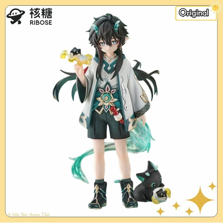 

Оригинальная коллекционная фигурка Dan Heng из серии RIBOSE RISE UP по игре Honkai: Star Rail, масштаб 1/8