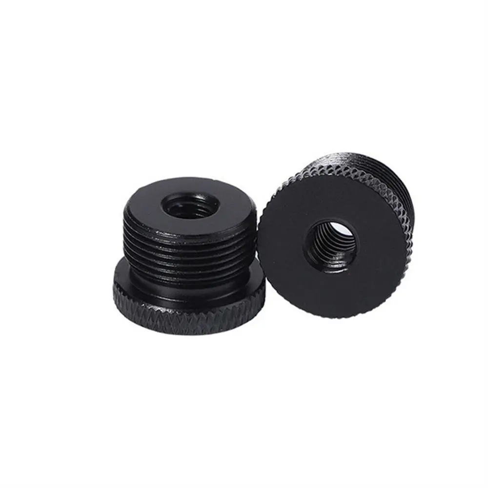

5/8-27 to 1/4 3/8 Microphone Conversion Screws Female to Male Screw Thread Mic Stand Adapter Fine Teeth Shock Mount