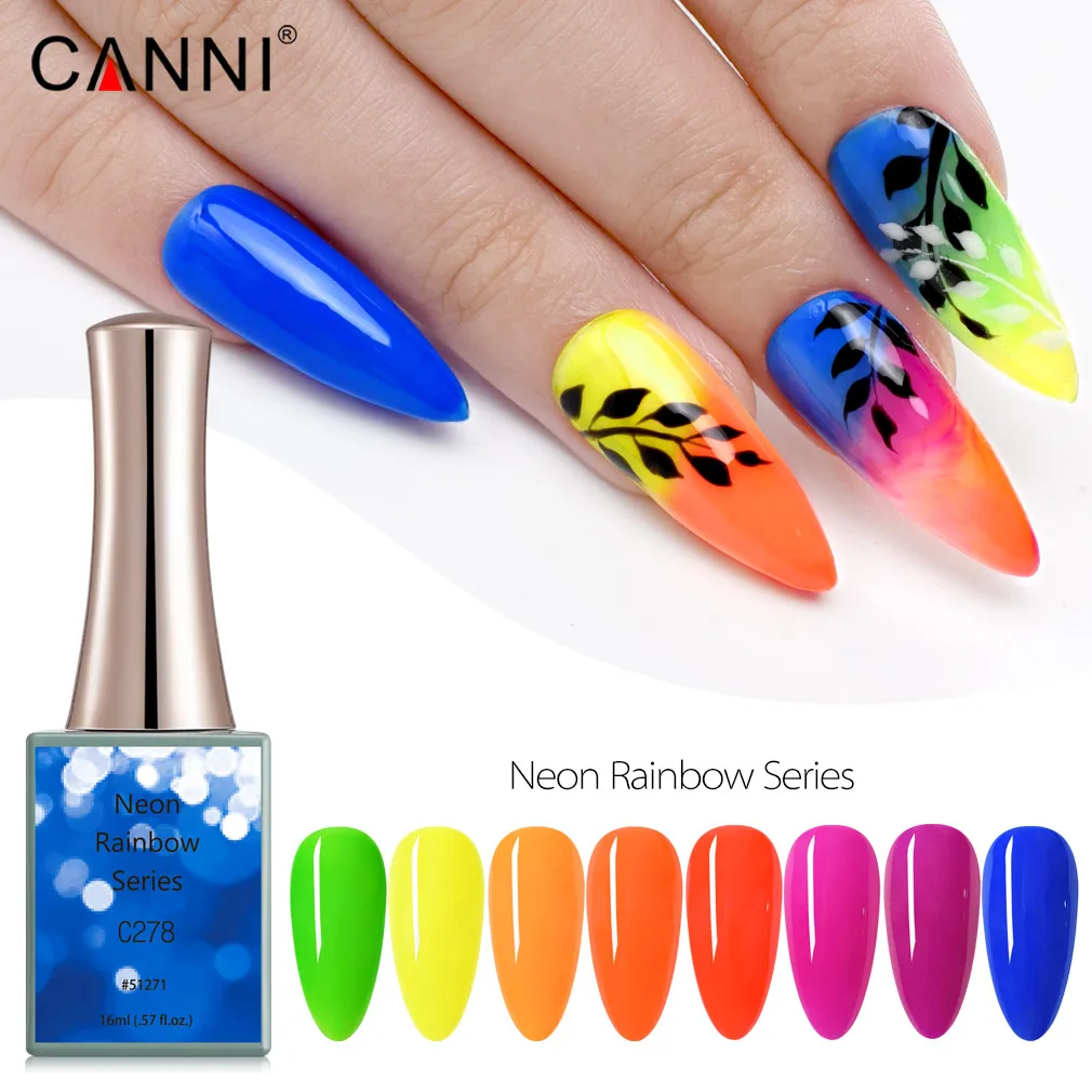 16/18ml Canni Diamond Długotrwały Top Coat Bez Usuwania, Peel Off Base Coat, Soak Off UV LED Kolorowy Żelowy Lakier do Paznokci, Manicure, Wosk do Paznokci
