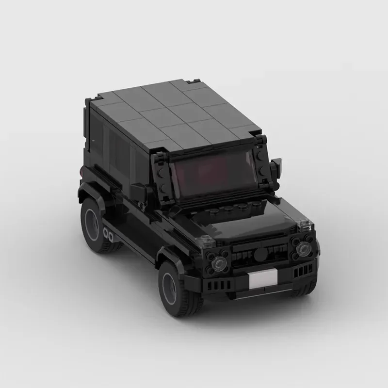 MOC Mercedes Benzs G63 Racing Classic Building Blocks ใช้งานร่วมกับ SUV กีฬารถของเล่นปริศนาประกอบของขวัญชิ้นของขวัญ