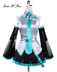 (in stock}Irelia H Store mi&ku Formula clothes Cosplay Costume mi&ku uniform jk dress female shirt skirt