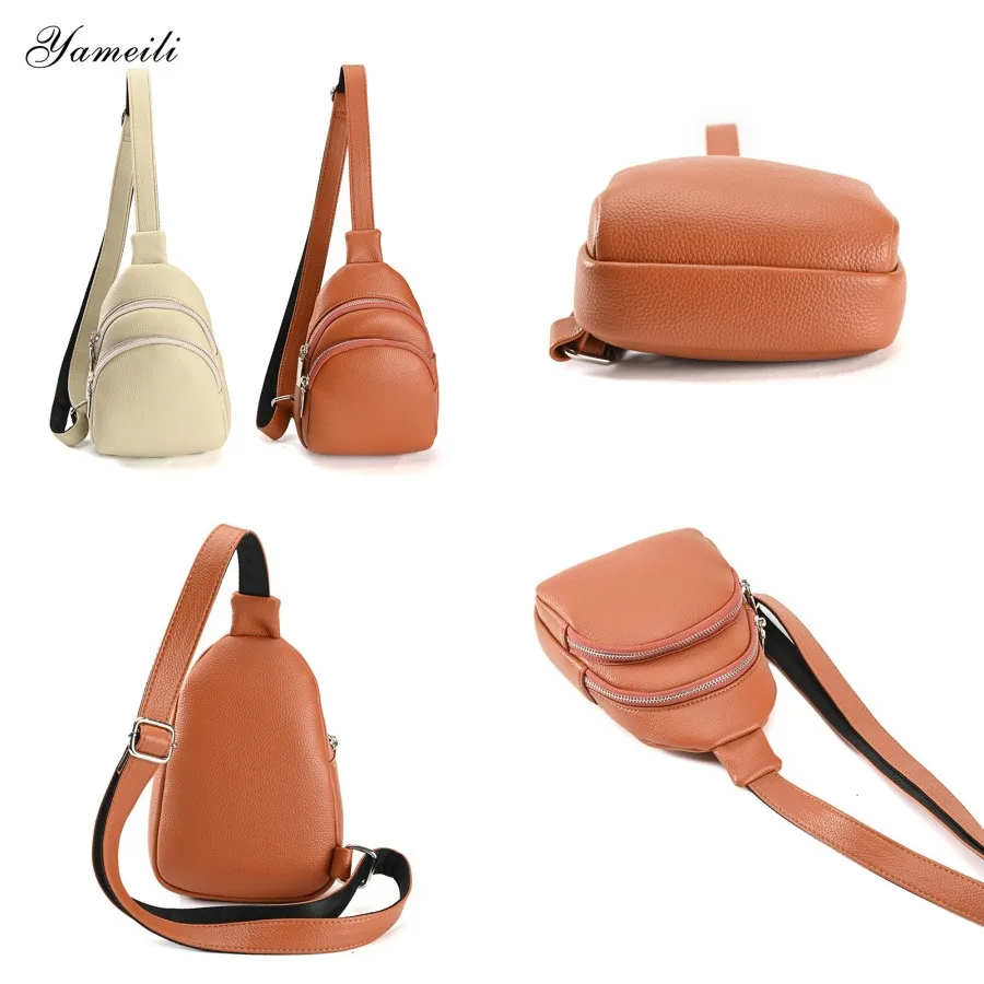 

【Новый стиль】Многофункциональная нагрудная сумка для женщин, новая модная поясная сумка, стильный трендовый рюкзак.