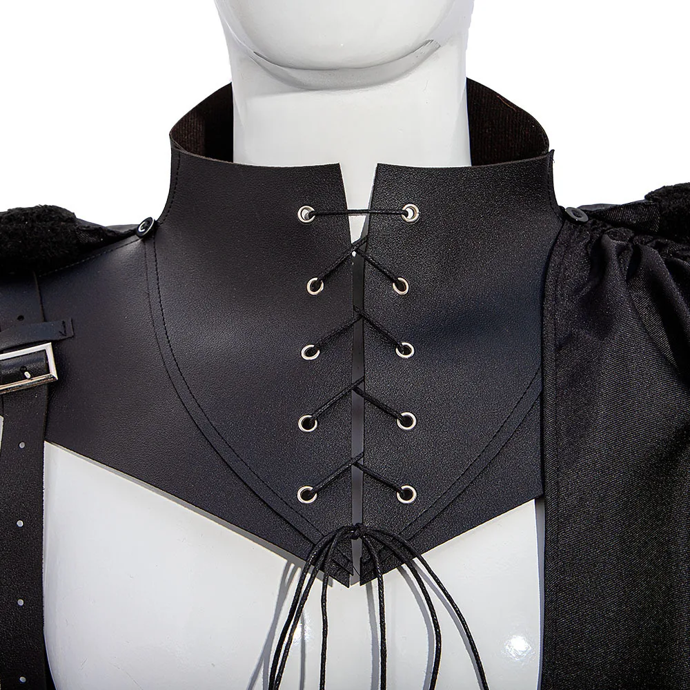 Medieval Sle  Cape for Stage Performances Par loween Costumes Retro Demon Dr up Women's Ethnic Faion