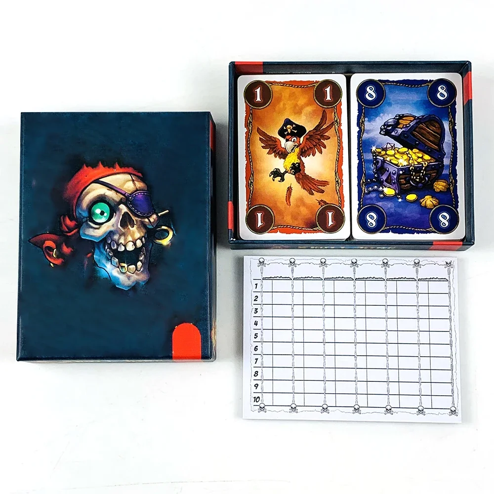 Kartenspiel – Strategiespiel zur Steigerung der Intelligenz und Förderung der Interaktion, Brettspiel, Geburtstagsgeschenk und für Sammler