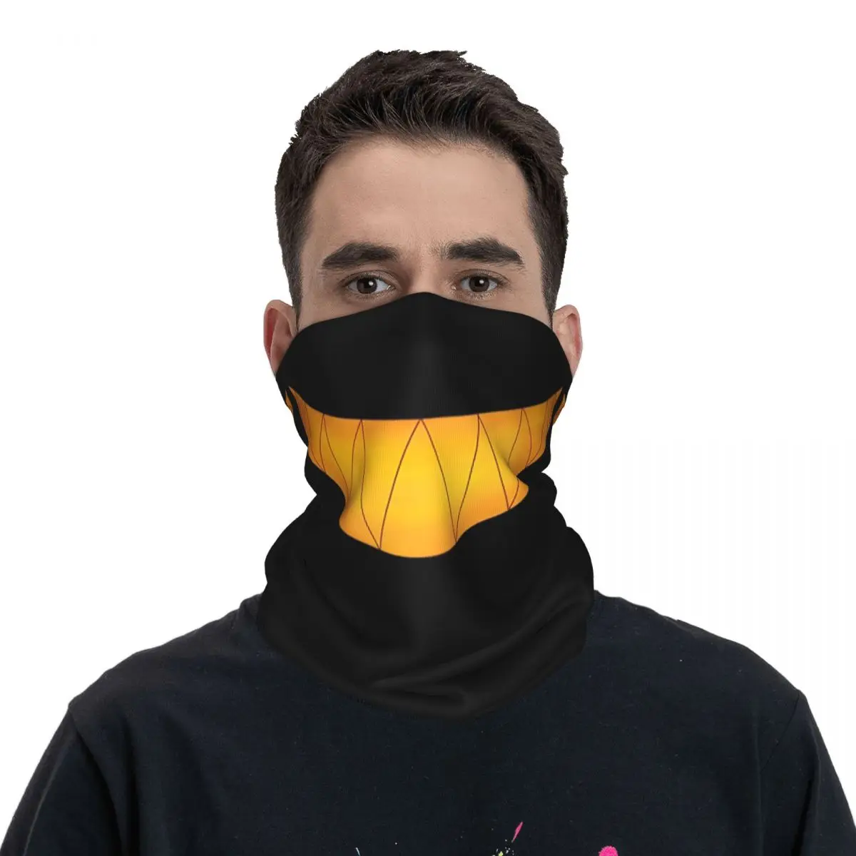 Alastor smile-variante bandana hals abdeckung bedruckter wickels chal warme gesichts maske outdoor sport für männer frauen erwachsene die ganze saison