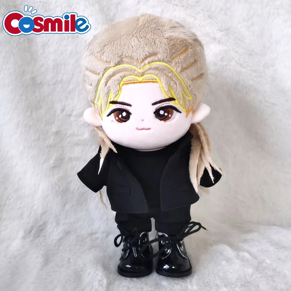 

Cosmile Hongkong Mirror Jeremy Star Plush Doll Toy 20cm Stuffed Body Clothes Costume Cute Cosplay Anime Gift C