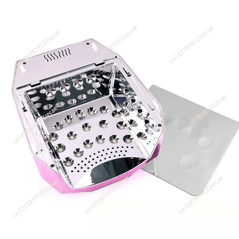 For Salons Home Use 98W Rechargeable LED UV Cordless Battery Professional Light With 4 Timers Fast Curing Nail Lamp
