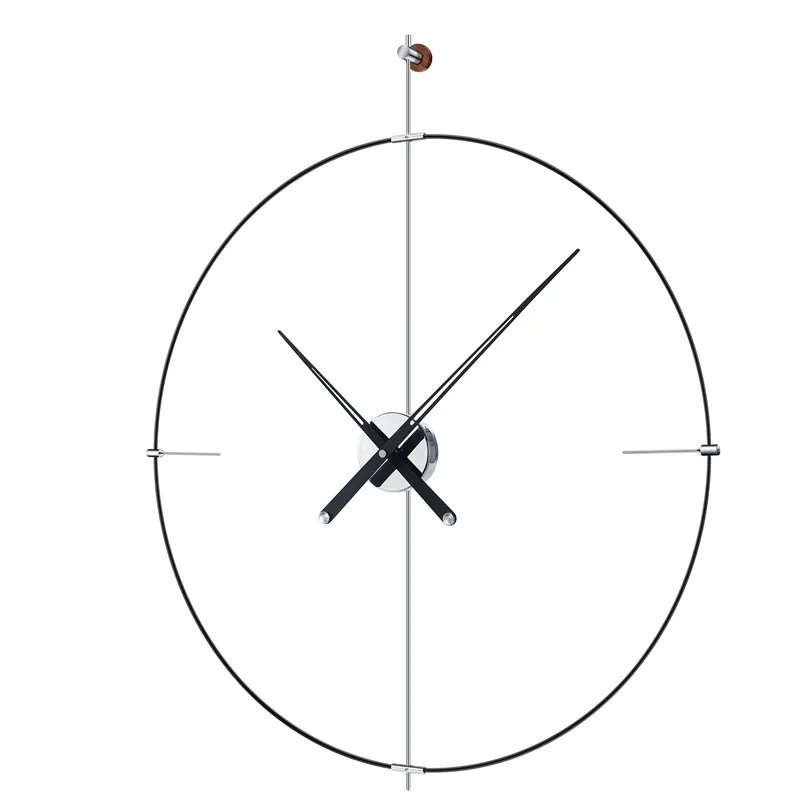 Diy Large Wall Clock Art Modernization Temperament Living Room Home Decor Design Creative Nordic Luxury Clock Wall Modern