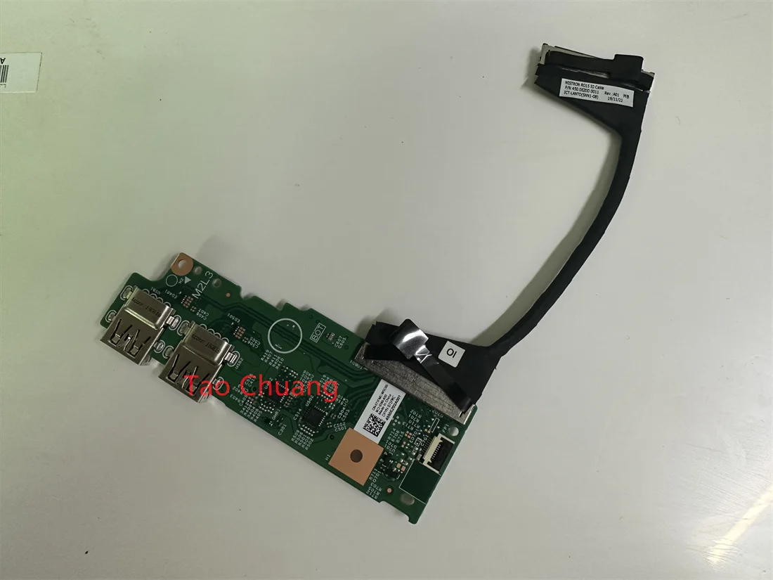 FOR DELL Inspiron 15 7586 7568 5045 7205 Card Reader USB Board Switch Button Board 071FMC