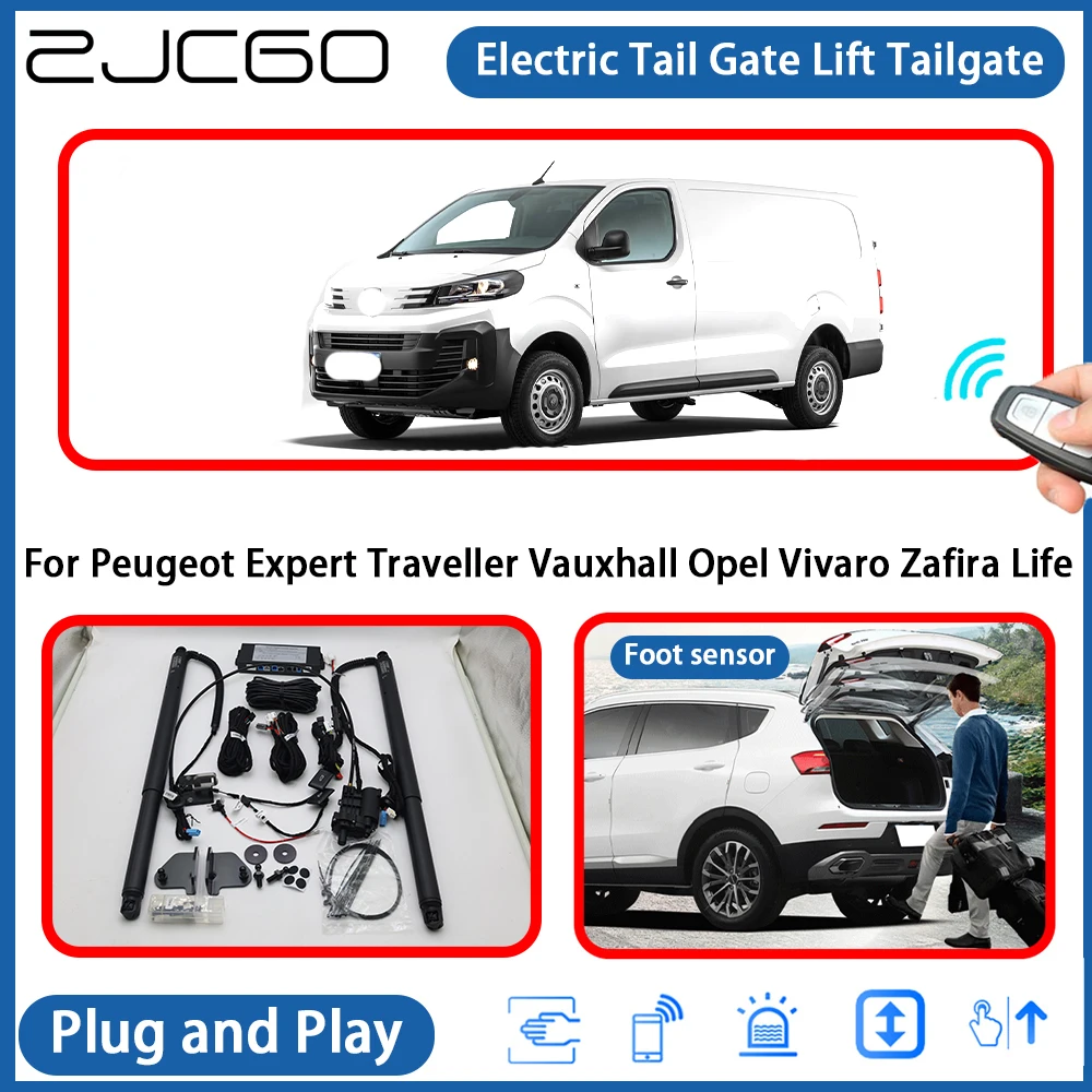 

for Peugeot Expert Traveller Vauxhall Opel Vivaro Zafira Life Automatic Powered Tailgate Power Liftgate Electric Tail Gate Lift