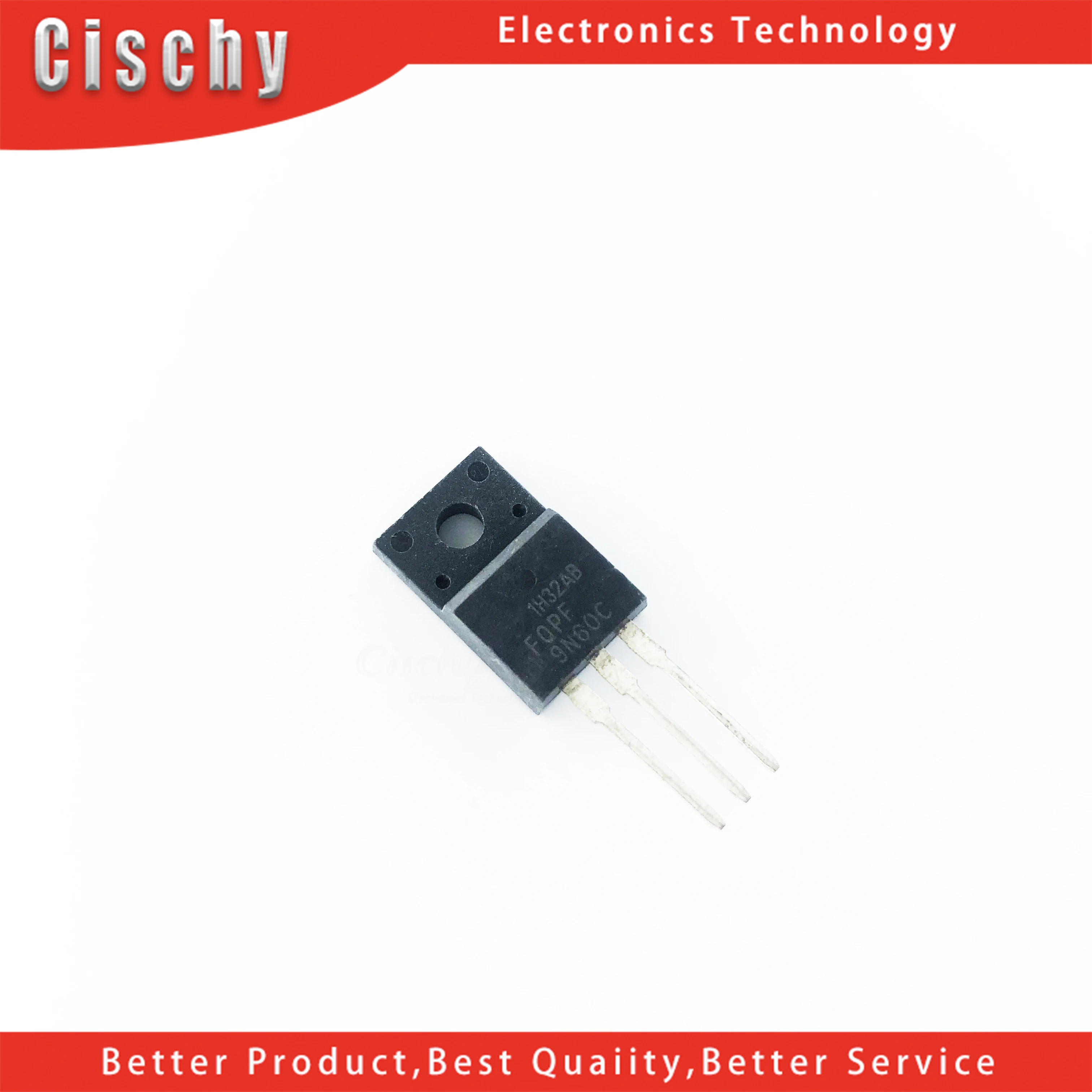 10pcs/lot FQPF9N60 9N60