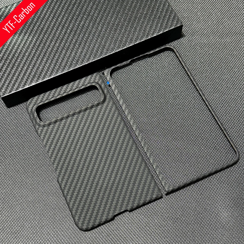 

YTF-Carbon Ultra-thin case For Google Pixel Fold case carbon fiber anti-drop shell Pixel Fold 5G Aramid fiber cover
